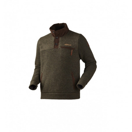 Pull en Laine Rodmar Vert Härkila