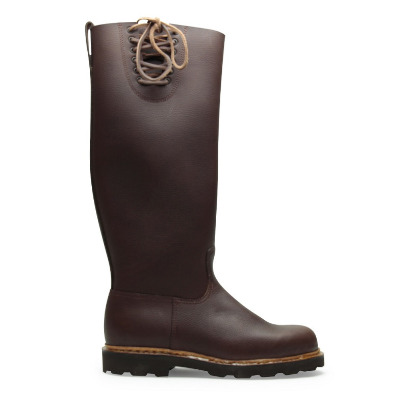 BOTTES PARABOOT POLICE French Biker Boots Eu 50 Us 15 Uk 14 Rob Bluf Wesco EUR 210,00 - FR