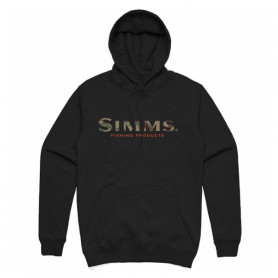 Hoodie Homme Simms M Noir Gris Colorblock - Polaire Doublée Avec Poches (occasion)
