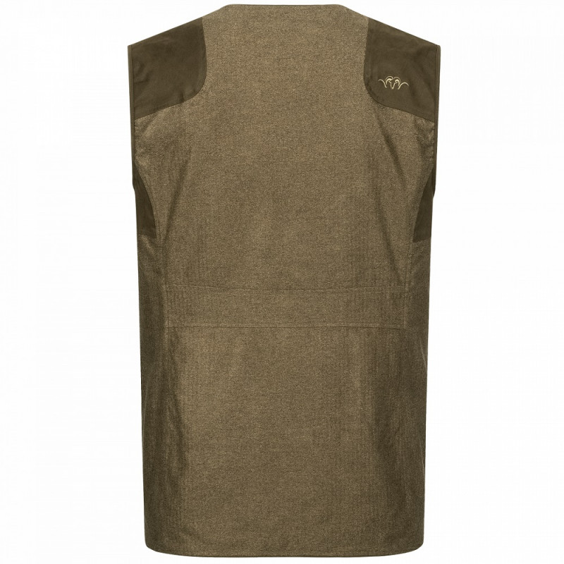 Gilet de chasse Percussion Tradition brodé Sanglier - Kaki - Bonnes affaires Percussion | Made in Chasse
