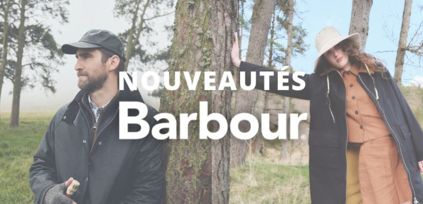 Nouveautés Barbour Automne-Hiver 2025 : vestes, vêtements et accessoires
