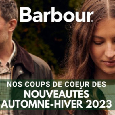 Nos coups de cœur des nouveautés Barbour Automne-Hiver 2023