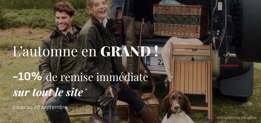 -10% sur tout le site